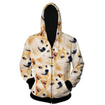 Hoodie Funny Dog 3D for men 01